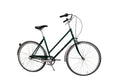 Falcon Mørkegrøn Retro Damecykel - 3 Gear, Klassisk Design