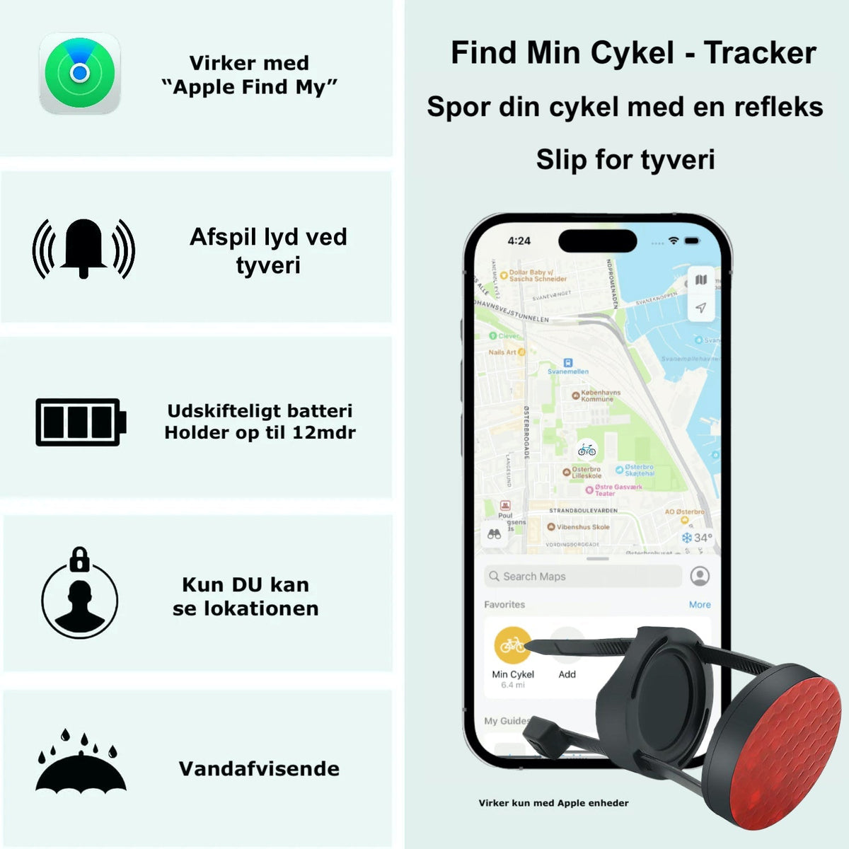 Refleks inkl. Tracker: XL Familie pakke